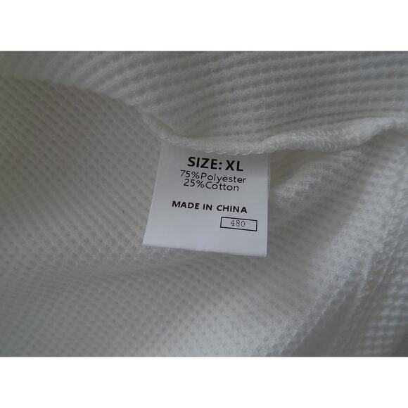 Dokotoo waffle texture pullover shirt short sleeve size XL NWT - Picture 8 of 8